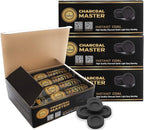 Coal Instant Light – Incense Instant Coal Disks – Coal Tablets – Charcoal Disks – Set of 10 Coal Rolls – 40 mm Quick Light Charcoal Briquettes – Natural Coal Disks – Slow Burn and Low Smoke (600)