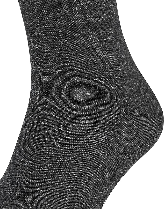 FALKE Men's Airport Dress Socks, Premium Merino Wool Cotton Blend, Sustainable Luxury, Eco-Friendly Business Casual, 1 Pair