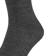 FALKE Men's Airport Dress Socks, Premium Merino Wool Cotton Blend, Sustainable Luxury, Eco-Friendly Business Casual, 1 Pair