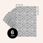 Scented Drawer Liner Sheets - 14 in x 19.5 in, Royal Damask, Pack of 6 - Non-Adhesive Cabinet Liner - Lining Paper for Drawers - Long-Lasting Fragrance Scented Paper