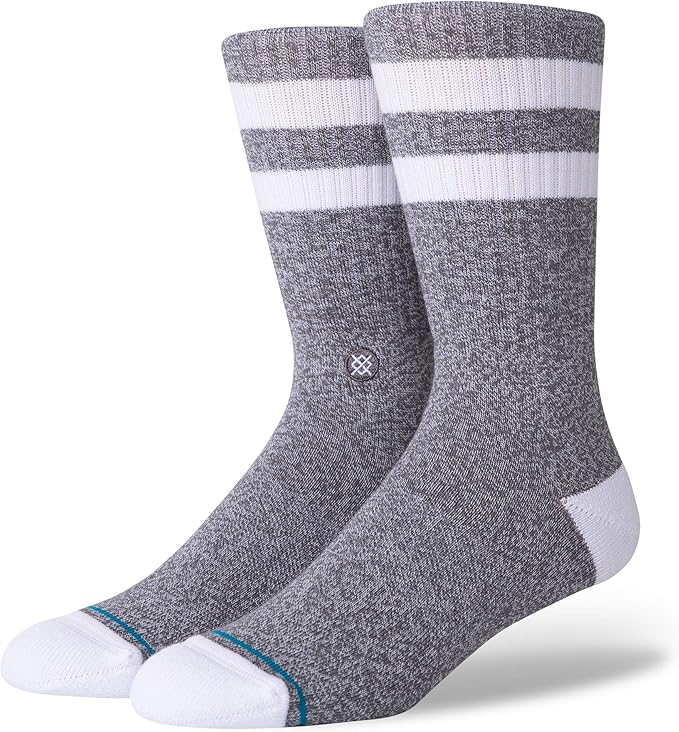 Stance Casual Cotton Crew Joven Socks 3-Pack, Cotton Blend and Cushioning Arch Support
