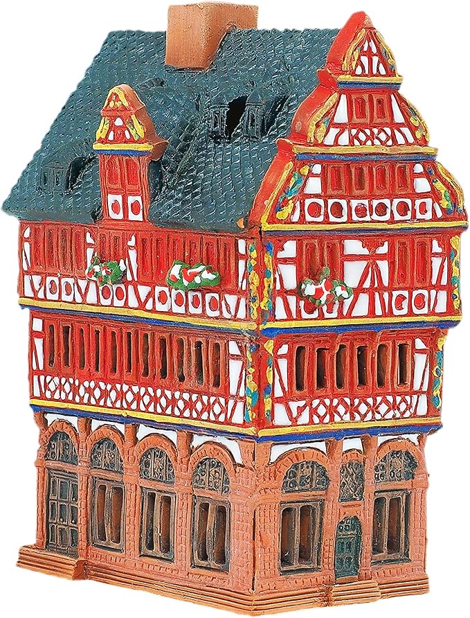 Ceramic Art Cone Incense Holder Room Decoration Handcrafted Collectible Miniature