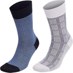 Men’s Dress and Trouser Socks – Premium Rayon Made From Bamboo, Crew Socks (6 pair + Gift box)