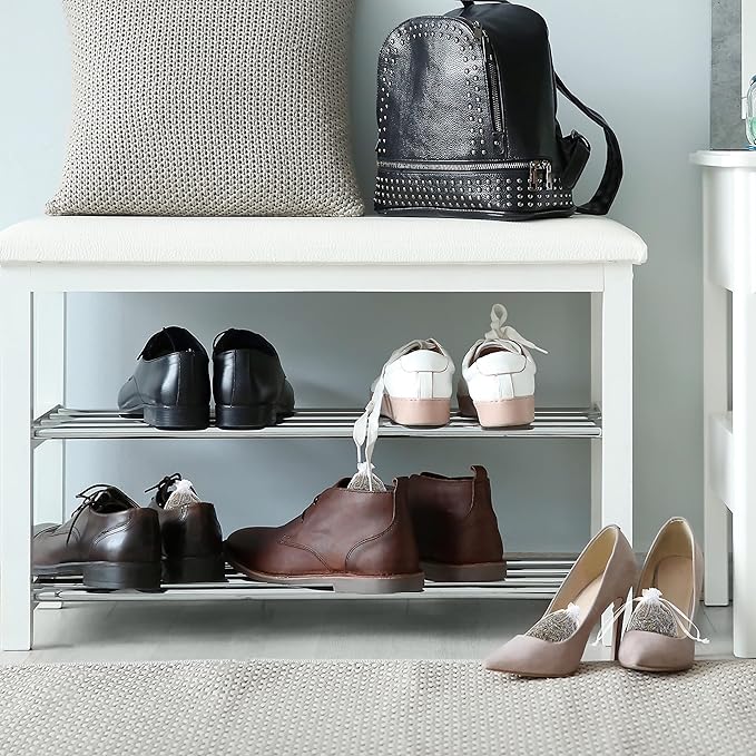 French Lavender Sachets for Drawers and Closets Fresh Scents, Set of 36, Home Fragrance Sachet for Closets and Drawers, White, LV-C-36-2