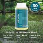 Homedics SereneScent Tokyo Tea, Fresh & Woody Home Waterless Diffuser Fragrance Oil, 120 ml, for use with Homedics SereneScent Diffusers (ARMH-970/973), Clean & Natural, up to 100% USDA Biobased