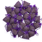 Bag of 25 Sachets Dried Lavender Flower Lavender Sachets for Drawers and Closets, LV-B-2