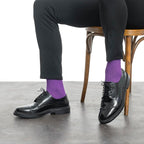 Men’s Dress and Trouser Socks – Premium Rayon Made From Bamboo, Crew Socks (6 pair + Gift box)