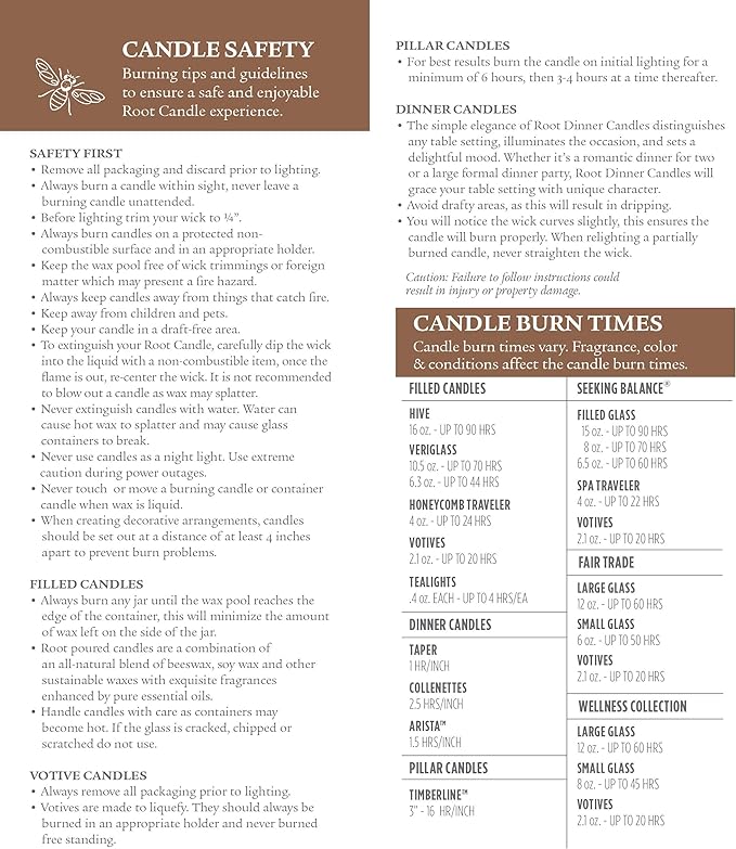 Root Candles Aromatherapy Candles Seeking Balance Wood Wick Spa Candle, 5.8-Ounce, Awaken: Basil & Lime