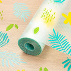 Cooyes Shelf Liner – Premium Non-Adhesive Cabinet & Drawer Liner for Kitchen – Waterproof Shelf Paper with Modern Pattern – Durable EVA Cabinet Mat – Easy to Cut