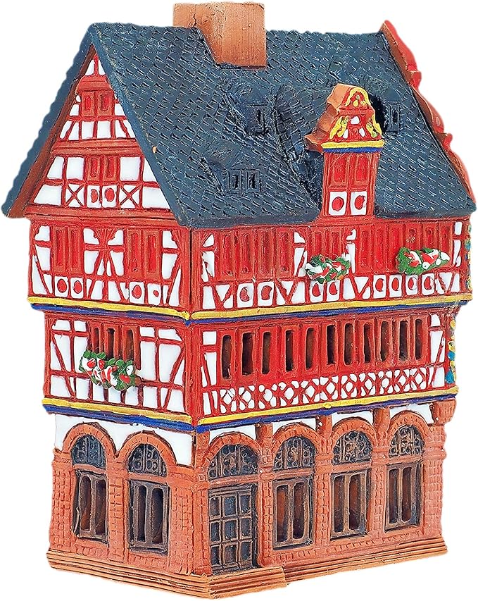 Ceramic Art Cone Incense Holder Room Decoration Handcrafted Collectible Miniature