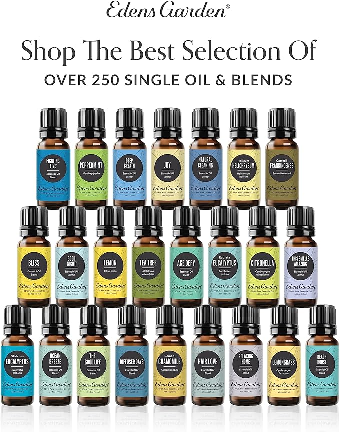 Edens Garden Lavender Essential Oils 3 Set – 100% Pure Therapeutic Grade, Aromatherapy Floral Scents For Relaxation, Skin, Candle Making & Diffusers – Natural, Vegan & Fragrance Oil Free, 10 ml/3 Pack