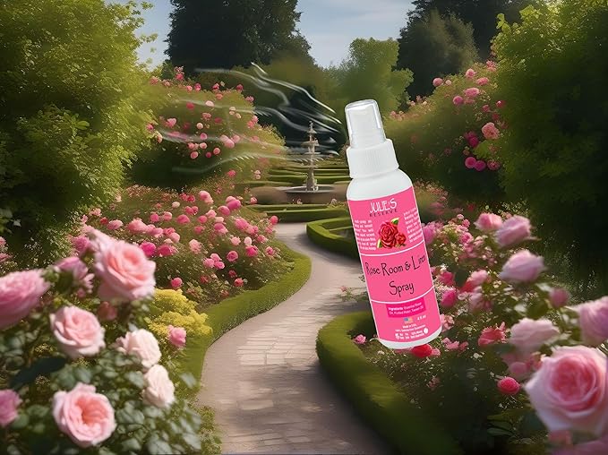 2 Pack Rose Room & Linen 4 oz Julie’s Reserve Natural Spray