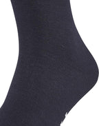 FALKE Men's Airport Dress Socks, Premium Merino Wool Cotton Blend, Sustainable Luxury, Eco-Friendly Business Casual, 1 Pair
