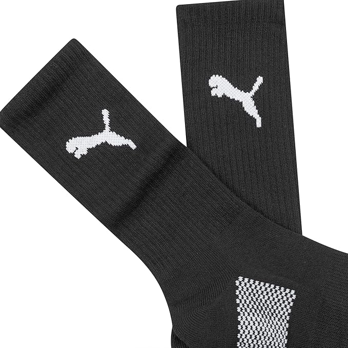 PUMA mens 6 Pack Crew Socks