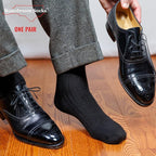 Cotton Dress Socks for Men – Comfortable Men’s Executive Socks – Classic Mid-Calf Dress Socks by Boardroom Socks