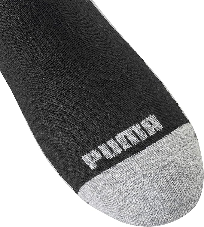 PUMA mens 6 Pack Crew Socks