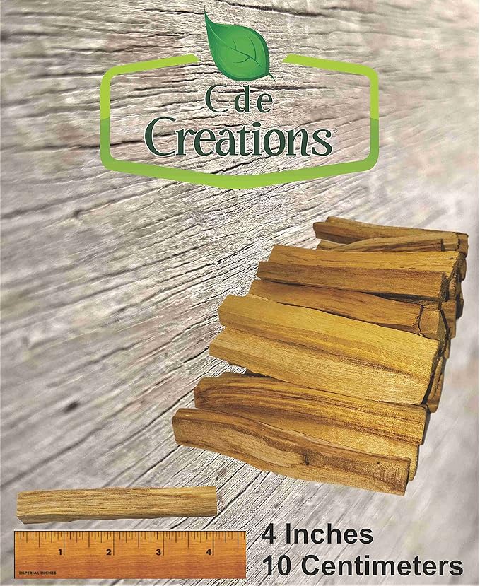 120 Palo Santo Smudging Bulk Lot Sticks, High Resin Palo Santo, Holy Wood. Premium Certified Authentic, Wild Harvested Incense Stick for Purifying, Cleansing, Healing (120 Sticks)