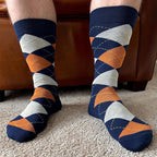 tiemart Men's Socks, Fits Men's Shoe Sizes 8-12