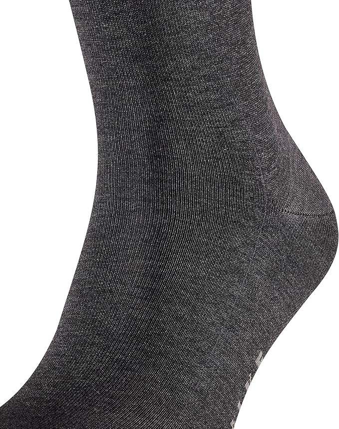 FALKE Men's Tiago Dress Socks, Sustainable Cotton, Crew, 1 Pair