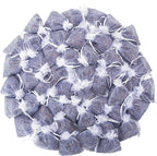 French Lavender Sachets for Drawers and Closets Fresh Scents, Set of 48, Home Fragrance Sachet for Closets and Drawers, White, LV-C-48-2