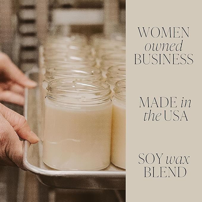 Sweet Water Decor Fresh Coffee Soy Candle - Caramel Creme, Mocha Latte and Kona Coffee Scented Candle for Home - 9oz Clear Jar + Gold Lid, 40+ Hour Burn Time, Made in The USA