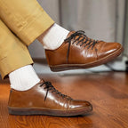 Merino Wool Dress Socks for Men – Over-the-Calf, Ribbed Wool Dress Socks for Size 8-12 – Breathable, Reinforced Heel and Toe