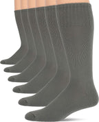 Jefferies Socks Men's Military Rib Top Combat Crew Boot Socks 6 Pack